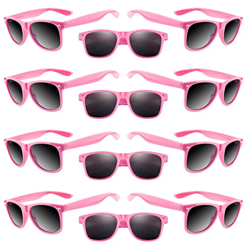 TUPARKA 20er-Pack Kinder-Sonnenbrillen für Sommer-Pool-Party-Gefälligkeiten, Geburtstagsfeiern, Goody-Bag-Füllstoffe, Pink TUPARKA 20er-Pack Kinder-Sonnenbrillen für Sommer-Pool-Party-Gefälligkeiten, Geburtstagsfeiern, Goody-Bag-Füllstoffe, Pink von TUPARKA