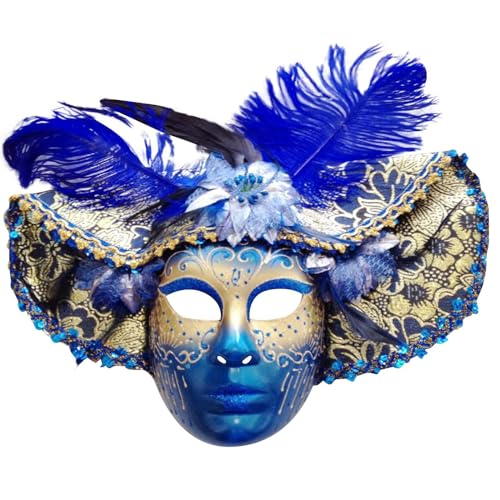 TUQIDEWU 2 Stück Venezianische Maske Damen Herren, Maskenball Maske Damen Herren Venezianischen Maske Augenmaske Sexy für Karneval Halloween CosplayA016 von TUQIDEWU