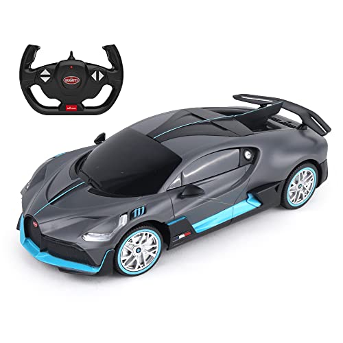 TURBO CHALLENGE - Bugatti Divo - RC Prestige - 095614 - Ferngesteuertes Auto - Schwarz - 1/14 - Batterien Nicht enthalten - Kunststoff - Kinderspielzeug - Geschenk - Ab 6 Jahren von TURBO CHALLENGE