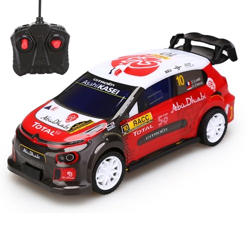 TURBO CHALLENGE - Citroën C3 WRC - Offizielle Lizenz - 099601 - Ferngesteuertes Auto - Rot - 1/24 - Kunststoff - Kinderspielzeug - Geschenke - Geburtstag - Ab 5 Jahren TURBO CHALLENGE - Citroën C3 WRC - Offizielle Lizenz - 099601 - Ferngesteuertes Auto - Rot - 1/24 - Kunststoff - Kinderspielzeug - Geschenke - Geburtstag - Ab 5 Jahren von TURBO CHALLENGE