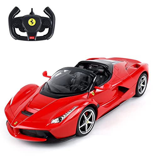 TURBO CHALLENGE - Ferrari Aperta - RC Prestige - 095616 - Ferngesteuertes Auto - Rot - 1/14 - Batterien Nicht enthalten - Kunststoff - Kinderspielzeug - Geschenk - Ab 6 Jahren von TURBO CHALLENGE