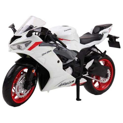TURBO CHALLENGE - Kawasaki Ninja ZX-BR-Motorrad – Die-Cast – 029935 – freilaufendes Fahrzeug – Weiß – Metall – Kinderspielzeug – Geschenk – Miniatur – Sammlung – Geburtstag – ab 3 Jahren TURBO CHALLENGE - Kawasaki Ninja ZX-BR-Motorrad – Die-Cast – 029935 – freilaufendes Fahrzeug – Weiß – Metall – Kinderspielzeug – Geschenk – Miniatur – Sammlung – Geburtstag – ab 3 Jahren von TURBO CHALLENGE