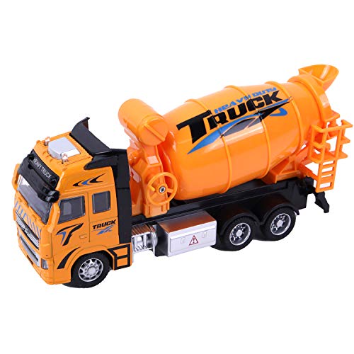 Turbo Challenge - Betonmischer - Einsatzfahrzeuge - 022921-1/38 - Reibungsgetriebenes Fahrzeug - Orange - Metall - Kinderspielzeug - Auto - Ab 3 Jahren von MGM