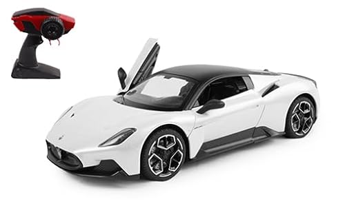 TURBO CHALLENGE - Maserati MC20 - RC Prestige - 1/16 - 098853 - Ferngesteuertes Auto - Weiß - Batterien nicht enthalten - Kunststoff - Kinderspielzeug - Geschenk - Ab 6 Jahren von TURBO CHALLENGE