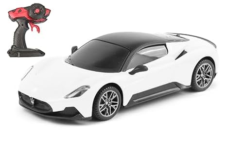TURBO CHALLENGE - Maserati MC20 - RC Prestige - 1/24 - 094434 - Ferngesteuertes Auto - Weiß - Batterien nicht enthalten - Kunststoff - Kinder Spielzeug - Geschenk - Ab 6 Jahren TURBO CHALLENGE - Maserati MC20 - RC Prestige - 1/24 - 094434 - Ferngesteuertes Auto - Weiß - Batterien nicht enthalten - Kunststoff - Kinder Spielzeug - Geschenk - Ab 6 Jahren von TURBO CHALLENGE