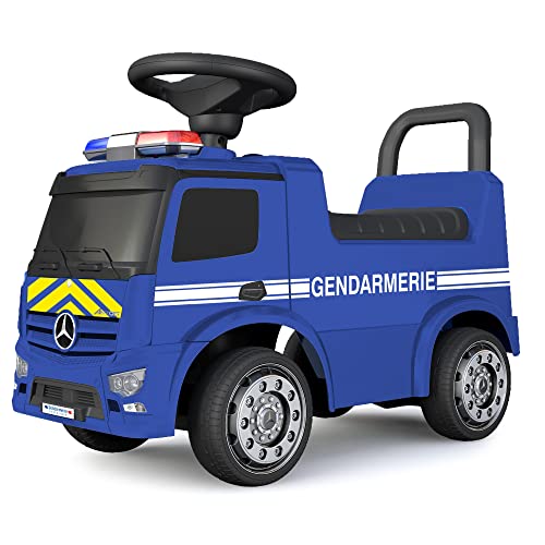 TURBO CHALLENGE - Mercedes Antos Gendarmerie - Lauflernhilfe - 119215 - Freilauf - Blau - Max. 25 kg - Kunststoff - Batterien Nicht enthalten - Kinderspielzeug - Geschenk - Ab 12 Monaten TURBO CHALLENGE - Mercedes Antos Gendarmerie - Lauflernhilfe - 119215 - Freilauf - Blau - Max. 25 kg - Kunststoff - Batterien Nicht enthalten - Kinderspielzeug - Geschenk - Ab 12 Monaten von TURBO CHALLENGE
