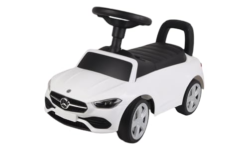 TURBO CHALLENGE - Mercedes C-Klasse Lauflernwagen – 119670 – freilaufende Räder – Weiß – 25 kg max. – Kunststoff – Batterien Nicht enthalten – Rutscher – Kinderspielzeug – Förderung – 12 Monaten TURBO CHALLENGE - Mercedes C-Klasse Lauflernwagen – 119670 – freilaufende Räder – Weiß – 25 kg max. – Kunststoff – Batterien Nicht enthalten – Rutscher – Kinderspielzeug – Förderung – 12 Monaten von TURBO CHALLENGE