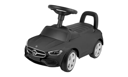 TURBO CHALLENGE - Mercedes C-Klasse Lauflernwagen – 119671 – freilaufende Räder – Schwarz – 25 kg max. – Kunststoff – Batterien Nicht enthalten – Rutscher – Kinderspielzeug – Förderung – 12 Monaten TURBO CHALLENGE - Mercedes C-Klasse Lauflernwagen – 119671 – freilaufende Räder – Schwarz – 25 kg max. – Kunststoff – Batterien Nicht enthalten – Rutscher – Kinderspielzeug – Förderung – 12 Monaten von TURBO CHALLENGE