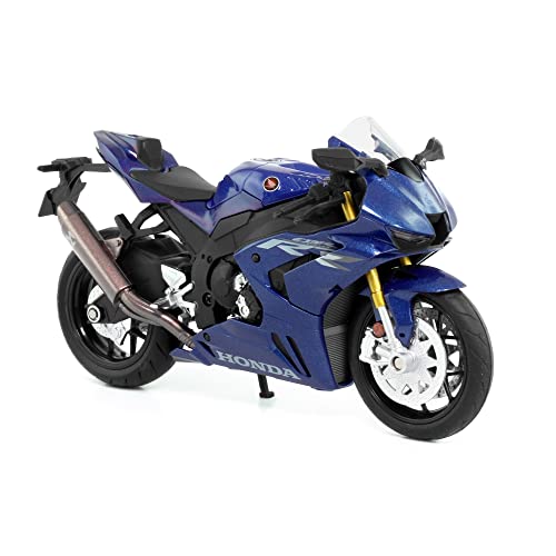 Turbo Challenge - Moto Honda CBR1000RR-R - Druckguss - 029924-1/12 - Freilauf-Fahrzeug - Blau - Metall - Kinderspielzeug - Geschenk - Ab 3 Jahren von MGM