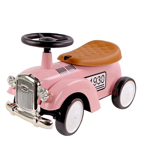 TURBO CHALLENGE - Retro Vintage - Lauflernhilfe - 119184 - Freilauf - Rosa - Max. 25 kg - Kunststoff - Kinderspielzeug - Geschenk - Geburtstag - Dekoration - Zimmer - Ab 12 Monaten TURBO CHALLENGE - Retro Vintage - Lauflernhilfe - 119184 - Freilauf - Rosa - Max. 25 kg - Kunststoff - Kinderspielzeug - Geschenk - Geburtstag - Dekoration - Zimmer - Ab 12 Monaten von TURBO CHALLENGE
