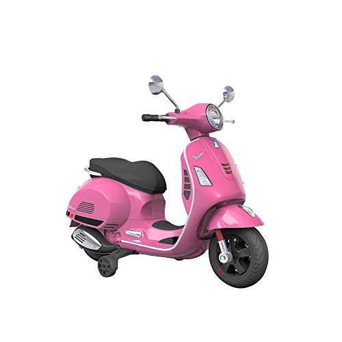 TURBO CHALLENGE - Vespa - Elektrischer Transporter - 119134 - Roller - Rosa - Fahrbereit - Maximal 30 kg - Kunststoff - Wiederaufladbare Batterien - Von 3 bis 6 Jahren TURBO CHALLENGE - Vespa - Elektrischer Transporter - 119134 - Roller - Rosa - Fahrbereit - Maximal 30 kg - Kunststoff - Wiederaufladbare Batterien - Von 3 bis 6 Jahren von TURBO CHALLENGE