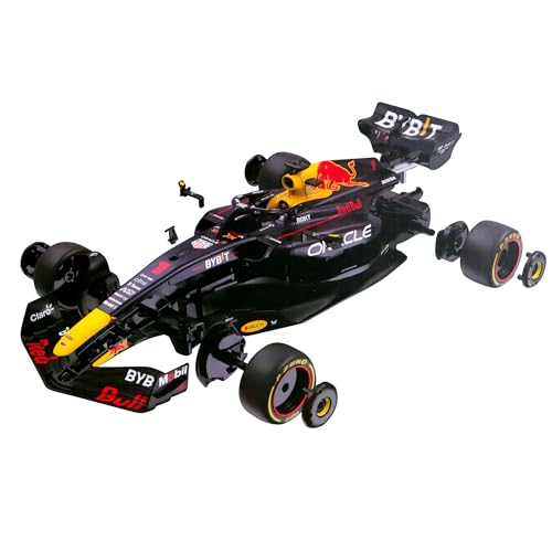 Turbo Herausforderung - F1 Oracle Red Bull RB19 - RC Prestige - 095627 - Ferngesteuertes Auto - Blau - 1/16 - Montagekit - Batterien Nicht Inbegriffen - Kunststoff - Ab 8 Jahren Turbo Herausforderung - F1 Oracle Red Bull RB19 - RC Prestige - 095627 - Ferngesteuertes Auto - Blau - 1/16 - Montagekit - Batterien Nicht Inbegriffen - Kunststoff - Ab 8 Jahren von TURBO CHALLENGE