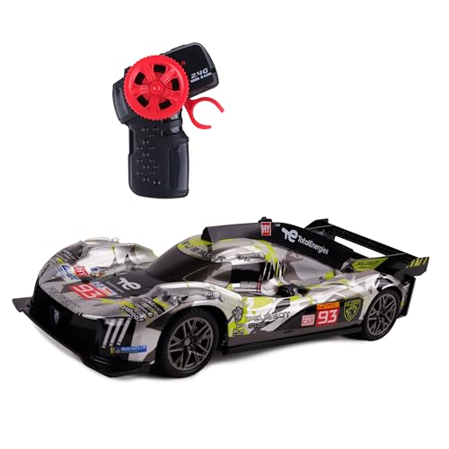 Turbo Herausforderung - Peugeot 9X8 - Elite - 099234 - Ferngesteuertes Auto - Grau - 1/24 - Fahrbereit - Kunststoff - Funkgesteuert - Kinderspielzeug - Offizielle Lizenz - ab 6 Jahren Turbo Herausforderung - Peugeot 9X8 - Elite - 099234 - Ferngesteuertes Auto - Grau - 1/24 - Fahrbereit - Kunststoff - Funkgesteuert - Kinderspielzeug - Offizielle Lizenz - ab 6 Jahren von TURBO CHALLENGE