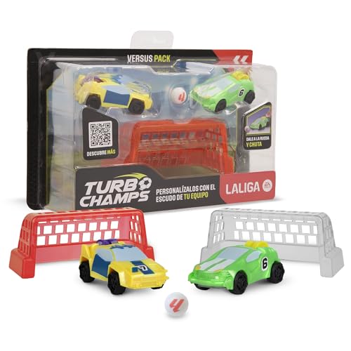 TURBO CHAMPS LaLiga Gelb gegen Grün, die Leidenschaft für Fußball verbindet Sich mit der Aufregung von Autos, konkurrieren Sie mit Ihrer Ausrüstung, Spielzeug für Jungen und Mädchen ab 3 Jahren TURBO CHAMPS LaLiga Gelb gegen Grün, die Leidenschaft für Fußball verbindet Sich mit der Aufregung von Autos, konkurrieren Sie mit Ihrer Ausrüstung, Spielzeug für Jungen und Mädchen ab 3 Jahren von TURBO CHAMPS
