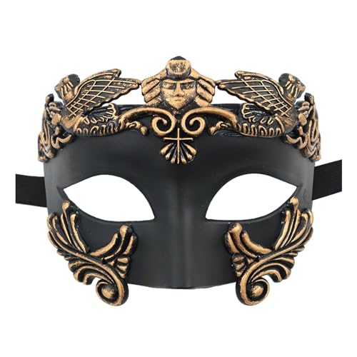 TVSVKWE 1 Stück Retro Maske, Ele Maske, Maskerade Maske, Party Kostüm Zubehör TVSVKWE 1 Stück Retro Maske, Ele Maske, Maskerade Maske, Party Kostüm Zubehör von TVSVKWE