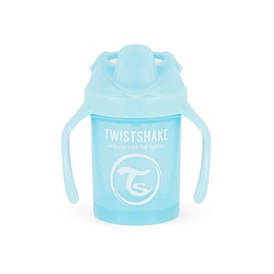 TWISTSHAKE Trinkbecher Mini Cup 230 ml 4+ Monate pastel blau von TWISTSHAKE