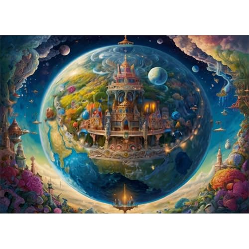 TWYYDP 1000 Teile Puzzle für Erwachsene,Erde In der Welt,Holzpuzzle TWYYDP 1000 Teile Puzzle für Erwachsene,Erde In der Welt,Holzpuzzle von TWYYDP