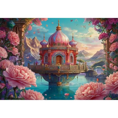 TWYYDP 1000 Teile Puzzle für Erwachsene,Nelkenschloss Am Wasser,Holzpuzzle,Spiele Zum Stressabbau TWYYDP 1000 Teile Puzzle für Erwachsene,Nelkenschloss Am Wasser,Holzpuzzle,Spiele Zum Stressabbau von TWYYDP