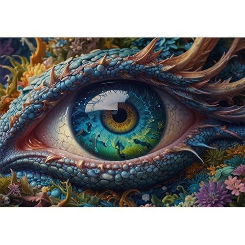 TWYYDP 1500 Teile Puzzle für Erwachsene,Augapfel-Augenmonster,Holzpuzzle,Gelegenheitsspiele TWYYDP 1500 Teile Puzzle für Erwachsene,Augapfel-Augenmonster,Holzpuzzle,Gelegenheitsspiele von TWYYDP