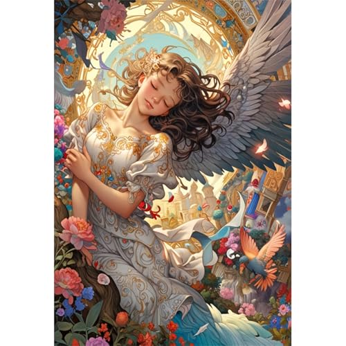 TWYYDP 1500 Teile Puzzle für Erwachsene,Engelsmädchen,Holzpuzzle,Spiele für Ältere Menschen TWYYDP 1500 Teile Puzzle für Erwachsene,Engelsmädchen,Holzpuzzle,Spiele für Ältere Menschen von TWYYDP