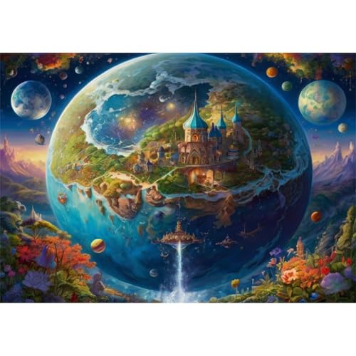 TWYYDP 1500 Teile Puzzle für Erwachsene,Lande Auf Dem Planeten,Holzpuzzle,Schwieriges Rätsel TWYYDP 1500 Teile Puzzle für Erwachsene,Lande Auf Dem Planeten,Holzpuzzle,Schwieriges Rätsel von TWYYDP