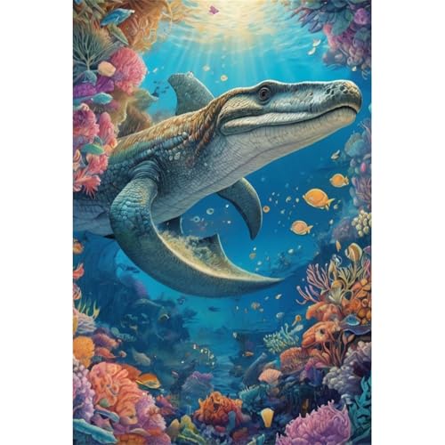 TWYYDP 1500 Teile Puzzle für Erwachsene,Plesiosaurier,Holzpuzzle,Spiele für Ältere Menschen TWYYDP 1500 Teile Puzzle für Erwachsene,Plesiosaurier,Holzpuzzle,Spiele für Ältere Menschen von TWYYDP