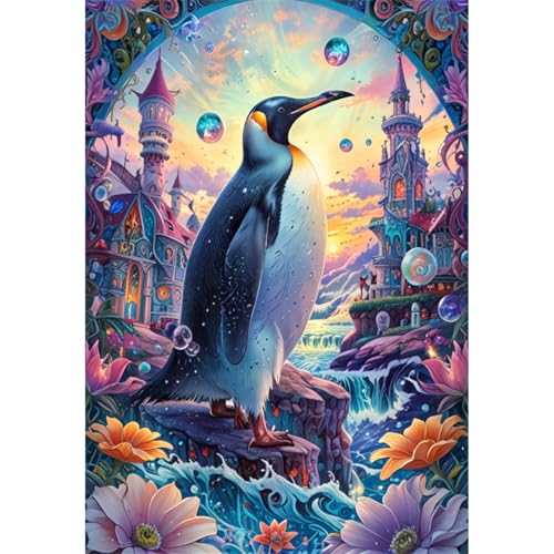 TWYYDP 1500 Teile Puzzle für Erwachsene,Wasserblumen und Pinguine,Holzpuzzle,Gelegenheitsspiele TWYYDP 1500 Teile Puzzle für Erwachsene,Wasserblumen und Pinguine,Holzpuzzle,Gelegenheitsspiele von TWYYDP