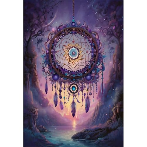 TWYYDP 520 Teile Puzzle,Lila Traumfänger Puzzle,Puzzle für Erwachsene und Kinder ab 14 Jahren von TWYYDP