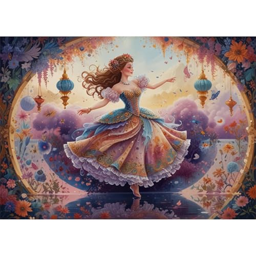 TWYYDP 520 Teile Puzzle für Erwachsene,Elegante Tänzerin,Holzpuzzle,Lustige Spiele für Die Ganze Familie TWYYDP 520 Teile Puzzle für Erwachsene,Elegante Tänzerin,Holzpuzzle,Lustige Spiele für Die Ganze Familie von TWYYDP