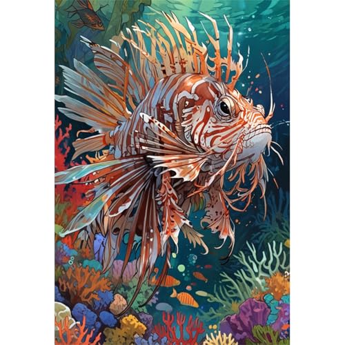 TWYYDP 520 Teile Puzzle für Erwachsene,Löwe-Fisch-Tier,Holzpuzzle,Anspruchsvolle Spiele TWYYDP 520 Teile Puzzle für Erwachsene,Löwe-Fisch-Tier,Holzpuzzle,Anspruchsvolle Spiele von TWYYDP
