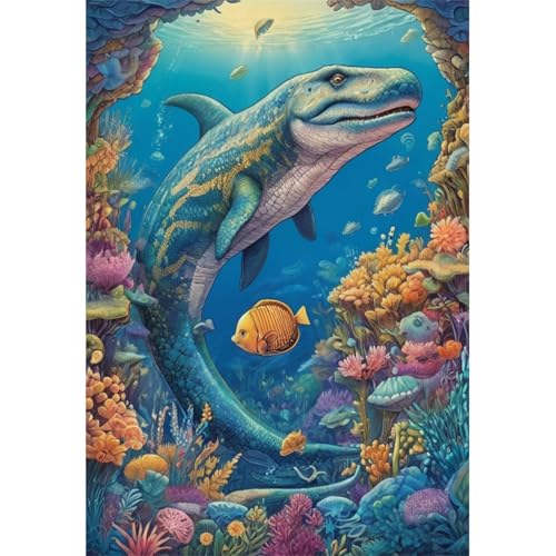TWYYDP 520 Teile Puzzle für Erwachsene,Uraltes Lebewesen Plesiosaurier,Holzpuzzle,Lustige Spiele für Die Ganze Familie TWYYDP 520 Teile Puzzle für Erwachsene,Uraltes Lebewesen Plesiosaurier,Holzpuzzle,Lustige Spiele für Die Ganze Familie von TWYYDP