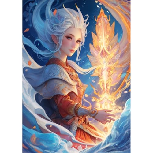 TWYYDP 520 Teile Puzzle für Erwachsene,Zauberin,Holzpuzzle,Anspruchsvolle Spiele TWYYDP 520 Teile Puzzle für Erwachsene,Zauberin,Holzpuzzle,Anspruchsvolle Spiele von TWYYDP