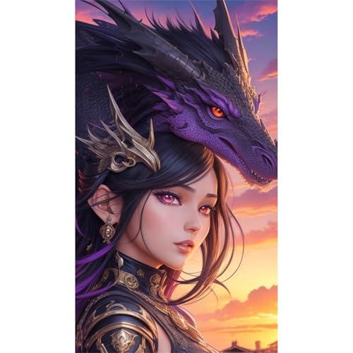 TWYYDP Puzzle 1000 Teile für Erwachsene,Holzpuzzle,Frau und Drache,Spiele Zum Stressabbau TWYYDP Puzzle 1000 Teile für Erwachsene,Holzpuzzle,Frau und Drache,Spiele Zum Stressabbau von TWYYDP