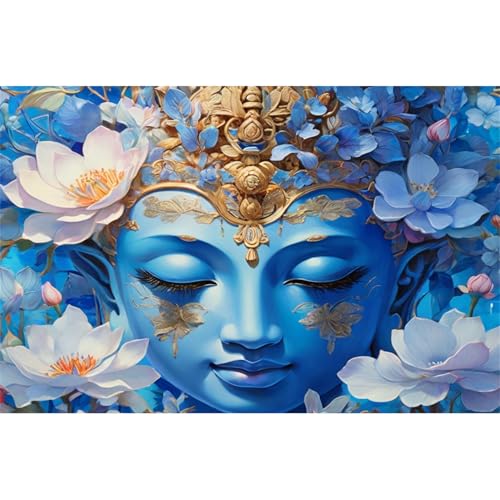 TWYYDP Puzzle 1000 Teile für Erwachsene Blauer Buddha Holzpuzzle Spiele Zum Stressabbau TWYYDP Puzzle 1000 Teile für Erwachsene Blauer Buddha Holzpuzzle Spiele Zum Stressabbau von TWYYDP