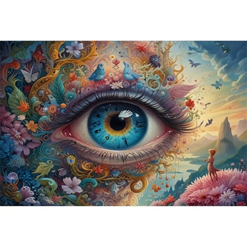 TWYYDP Puzzle 1000 Teile für Erwachsene Blumenaugen Am Himmel Holzpuzzle Spiele Zum Stressabbau TWYYDP Puzzle 1000 Teile für Erwachsene Blumenaugen Am Himmel Holzpuzzle Spiele Zum Stressabbau von TWYYDP