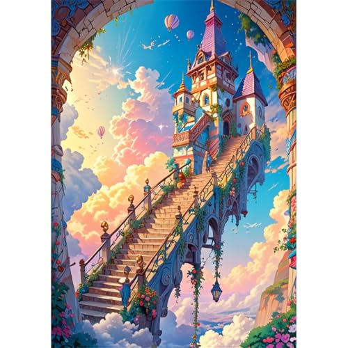 TWYYDP Puzzle 1000 Teile für Erwachsene Himmelshaus Holzpuzzle Spiele Zum Stressabbau TWYYDP Puzzle 1000 Teile für Erwachsene Himmelshaus Holzpuzzle Spiele Zum Stressabbau von TWYYDP