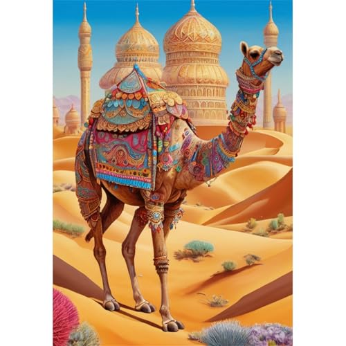 TWYYDP Puzzle 1000 Teile für Erwachsene Kamel In der Wüste Holzpuzzle TWYYDP Puzzle 1000 Teile für Erwachsene Kamel In der Wüste Holzpuzzle von TWYYDP