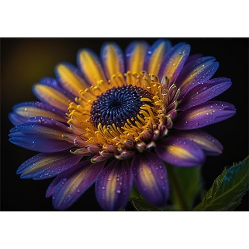 TWYYDP Puzzle 1000 Teile für Erwachsene Lila Gänseblümchen-Blumenlandschaft Holzpuzzle Gemälde Zum Sammeln TWYYDP Puzzle 1000 Teile für Erwachsene Lila Gänseblümchen-Blumenlandschaft Holzpuzzle Gemälde Zum Sammeln von TWYYDP