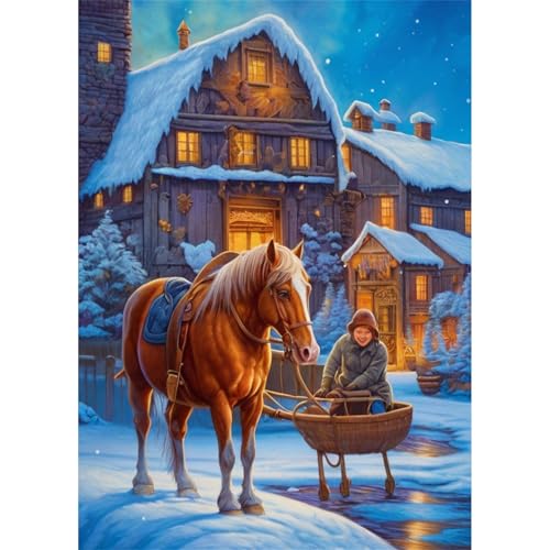 TWYYDP Puzzle 1000 Teile für Erwachsene Pferd und Skater Holzpuzzle Spiele Zum Stressabbau TWYYDP Puzzle 1000 Teile für Erwachsene Pferd und Skater Holzpuzzle Spiele Zum Stressabbau von TWYYDP