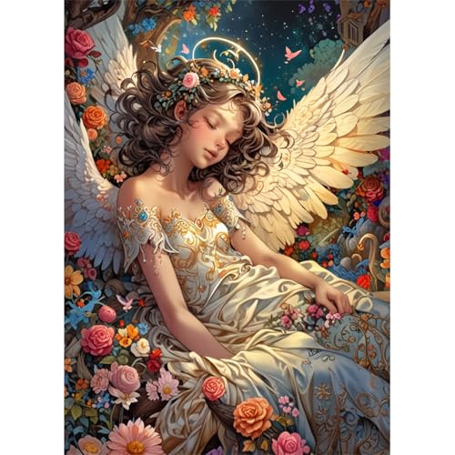 TWYYDP Puzzle 1000 Teile für Erwachsene Schlafender Engel Holzpuzzle TWYYDP Puzzle 1000 Teile für Erwachsene Schlafender Engel Holzpuzzle von TWYYDP