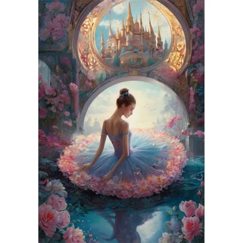 TWYYDP Puzzle 1500 Teile für Erwachsene Balletttänzerin Holzpuzzle Gelegenheitsspiele TWYYDP Puzzle 1500 Teile für Erwachsene Balletttänzerin Holzpuzzle Gelegenheitsspiele von TWYYDP