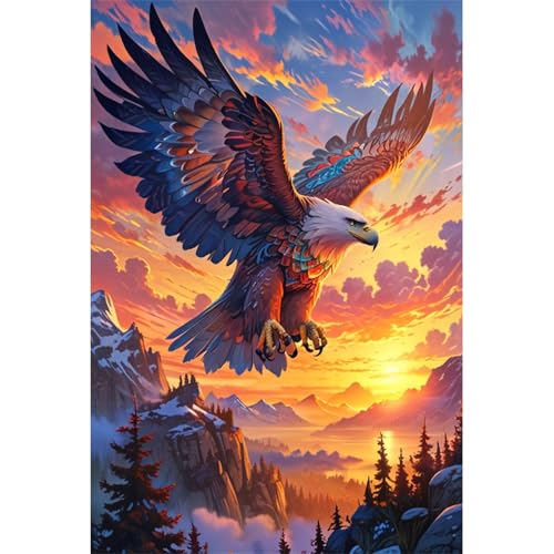 TWYYDP Puzzle 1500 Teile für Erwachsene Himmelsadler-Sonnenunterganglandschaft Holzpuzzle Gelegenheitsspiele TWYYDP Puzzle 1500 Teile für Erwachsene Himmelsadler-Sonnenunterganglandschaft Holzpuzzle Gelegenheitsspiele von TWYYDP
