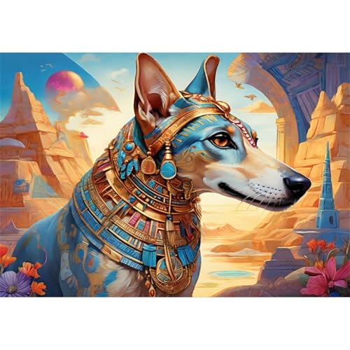 TWYYDP Puzzle 1500 Teile für Erwachsene Hund In der Wüste Holzpuzzle Schwieriges Rätsel TWYYDP Puzzle 1500 Teile für Erwachsene Hund In der Wüste Holzpuzzle Schwieriges Rätsel von TWYYDP