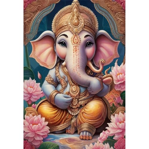 TWYYDP Puzzle 1500 Teile für Erwachsene Indischer Elefantengott Holzpuzzle Gelegenheitsspiele TWYYDP Puzzle 1500 Teile für Erwachsene Indischer Elefantengott Holzpuzzle Gelegenheitsspiele von TWYYDP
