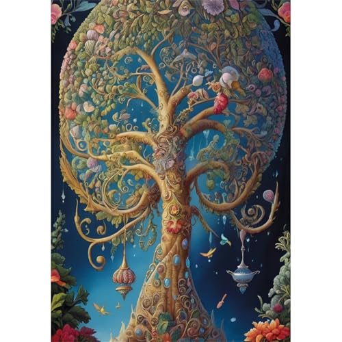 TWYYDP Puzzle 1500 Teile für Erwachsene Interessanter Großer Baum Holzpuzzle Spiele für Ältere Menschen TWYYDP Puzzle 1500 Teile für Erwachsene Interessanter Großer Baum Holzpuzzle Spiele für Ältere Menschen von TWYYDP
