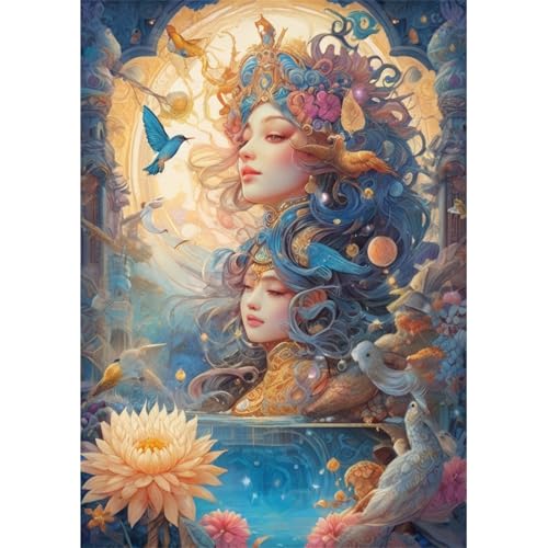 TWYYDP Puzzle 520 Teile für Erwachsene Naturgöttin Holzpuzzle Anspruchsvolle Spiele TWYYDP Puzzle 520 Teile für Erwachsene Naturgöttin Holzpuzzle Anspruchsvolle Spiele von TWYYDP