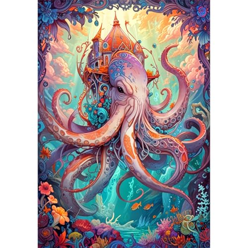 TWYYDP Puzzle 520 Teile für Erwachsene Oktopus-Monster Holzpuzzle Anspruchsvolle Spiele TWYYDP Puzzle 520 Teile für Erwachsene Oktopus-Monster Holzpuzzle Anspruchsvolle Spiele von TWYYDP