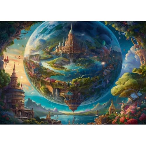 TWYYDP Puzzle 520 Teile für Erwachsene Welt Am Himmel Holzpuzzle Lustige Spiele für Die Ganze Familie TWYYDP Puzzle 520 Teile für Erwachsene Welt Am Himmel Holzpuzzle Lustige Spiele für Die Ganze Familie von TWYYDP