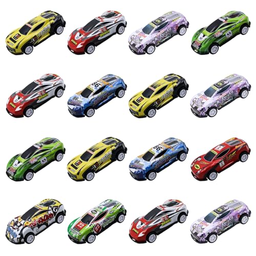 16 Stück Mini Auto Spielzeug Metall Rennauto Spielzeug Stunt Spielzeugauto Set Kleine Spielzeugautos Aufziehautos mit Rückzug Zurückziehen Katapult Spielzeug Autos für Kinder Jungen Spielzeug Geschenk 16 Stück Mini Auto Spielzeug Metall Rennauto Spielzeug Stunt Spielzeugauto Set Kleine Spielzeugautos Aufziehautos mit Rückzug Zurückziehen Katapult Spielzeug Autos für Kinder Jungen Spielzeug Geschenk von GETRICH