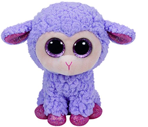Carletto Ty 36171 Ty 36171-Lavender mit Glitzeraugen, Beanie Boo's, Ostern limitiert Lamm, 15 cm, lila von Carletto Ty